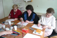 Занятия Группы психофизиологической коррекции зрения для пациентов с глаукомой в ОКБ № 3