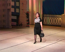 Дефиле слабовидящих женщин 2010 Дефиле слабовидящих женщин 2010